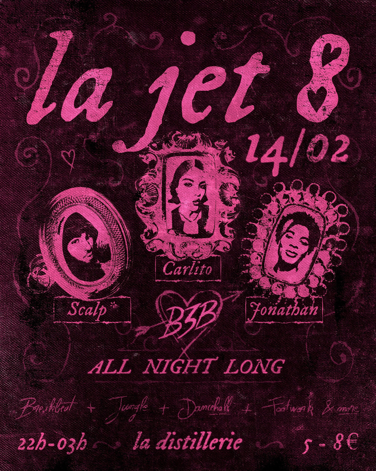 Événement : Saint Valentin - La Jet 8