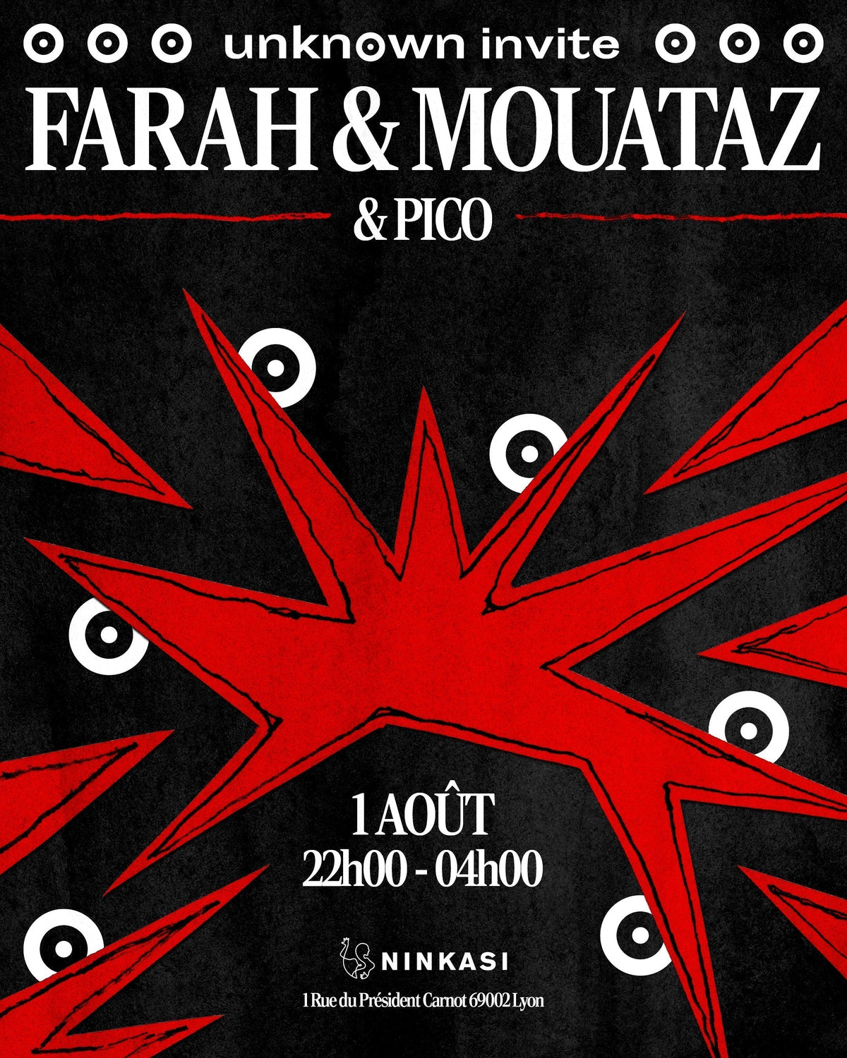 Événement : Unknown invite Farah & Mouataz