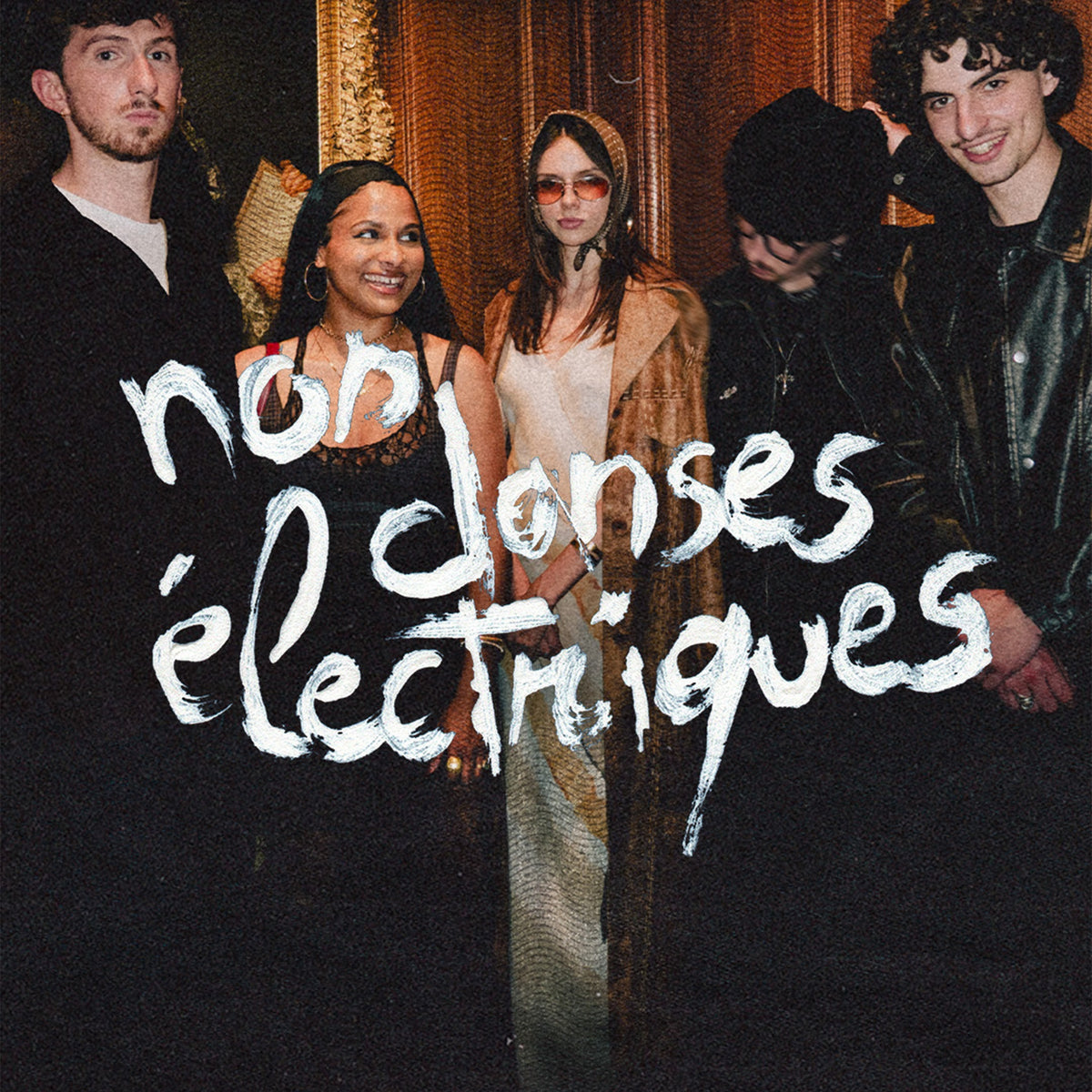 Lettrage : Nos danses électriques - OSR