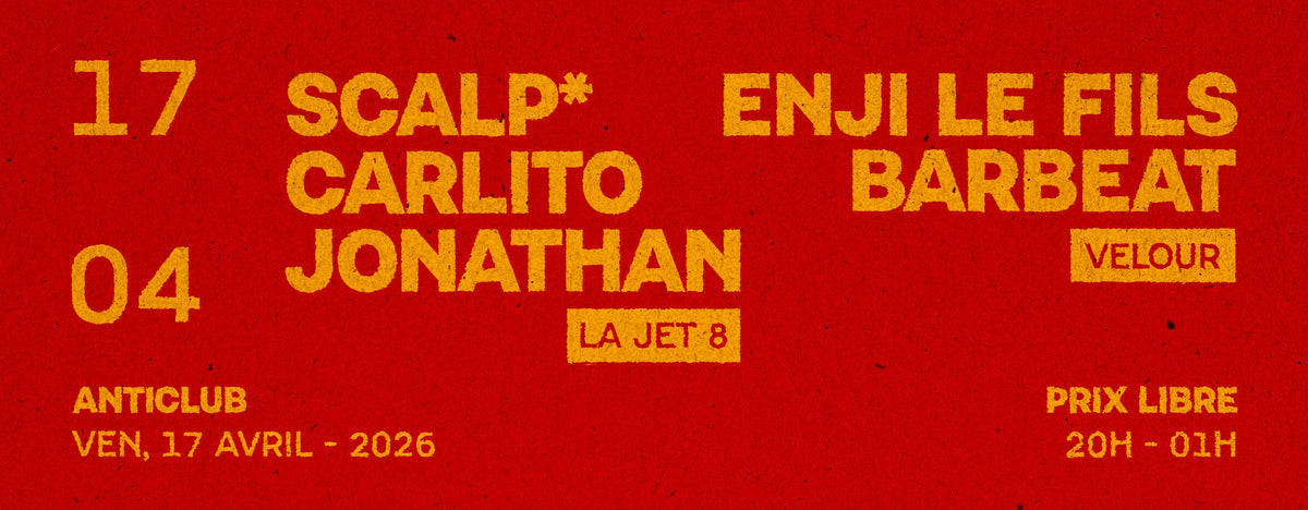 déclinaison — Événement : Velour en Jet