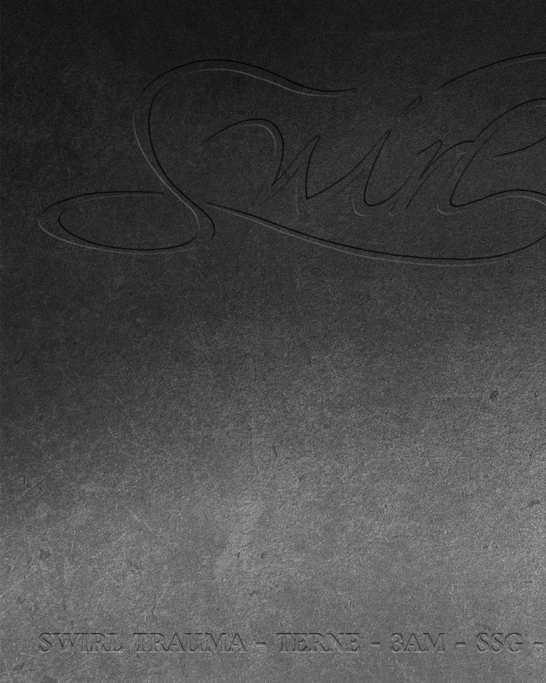 déclinaison — Lettrage : Swirl Trauma - Yzü