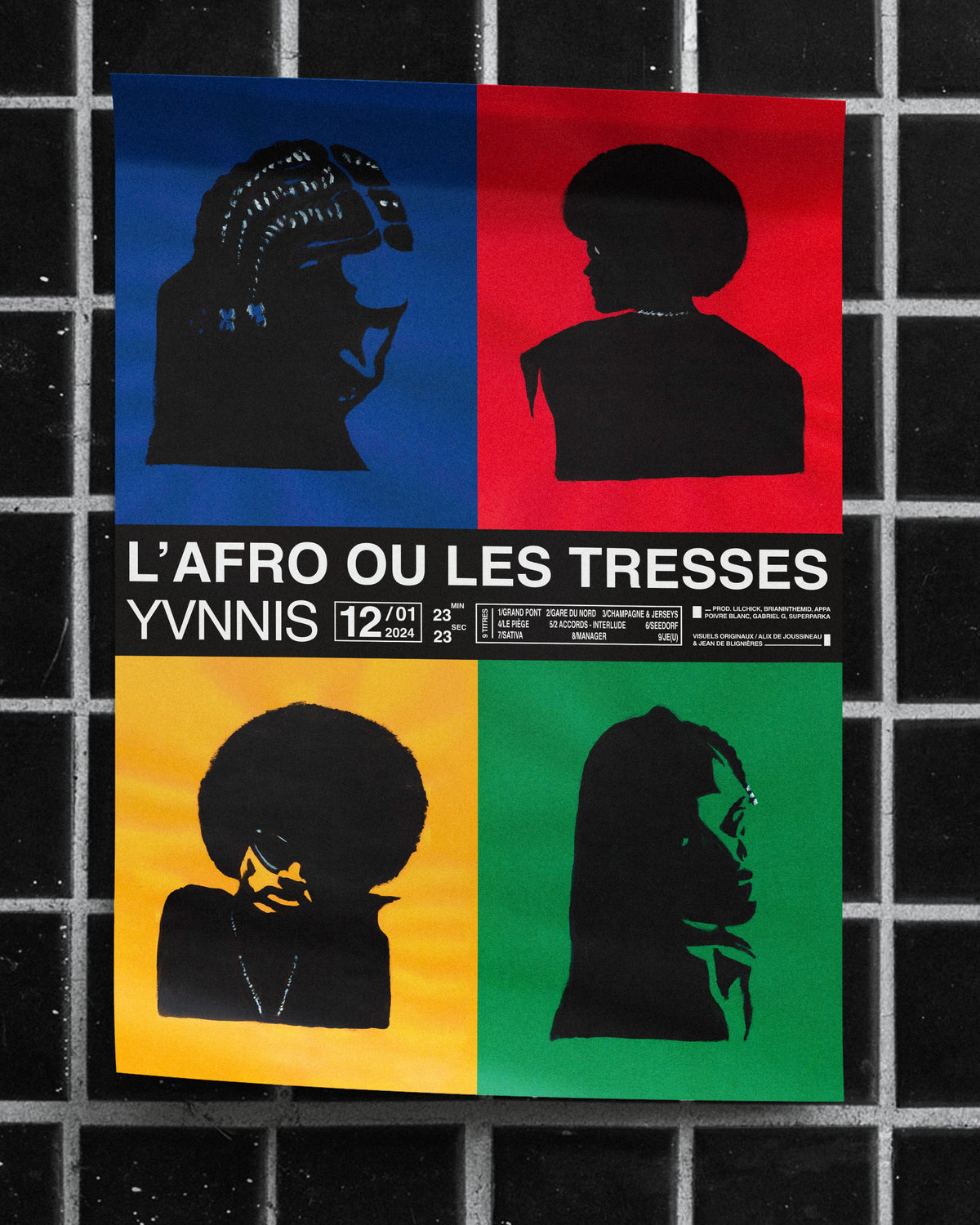 Yvnnis - L'afro ou les tresses (A3)